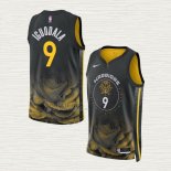 Maglia Andre Iguodala NO 9 Golden State Warriors Citta 2022-23 Nero