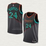 Maglia Corey Kispert NO 24 Washington Wizards Citta 2023-24 Nero