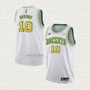 Maglia Eric Gordon NO 10 Houston Rockets Classic 2022-23 Bianco