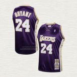 Maglia Kobe Bryant NO 24 Los Angeles Lakers Hardwood Classics Hall Of Fame 2020 Viola