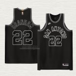 Maglia Malaki Branham NO 22 San Antonio Spurs Classic Autentico 2022-23 Nero
