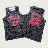 Maglia Michael Jordan NO 23 Chicago Bulls Mitchell & Ness Nero2