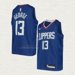 Maglia Paul George NO 13 Bambino Los Angeles Clippers Icon Blu