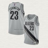 Maglia Robert Covington NO 23 Portland Trail Blazers Earned 2020-21 Grigio