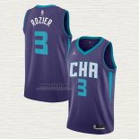 Maglia Terry Rozier III NO 3 Charlotte Hornets Statement Edition Viola