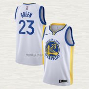 Maglia Draymond Green NO 23 Golden State Warriors Association 2019-20 Bianco