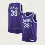 Maglia Dwight Howard NO 39 Los Angeles Lakers Citta Edition 2021-22 Viola