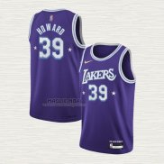 Maglia Dwight Howard NO 39 Los Angeles Lakers Citta Edition 2021-22 Viola