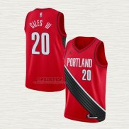 Maglia Harry Giles III NO 20 Portland Trail Blazers Statement Rosso