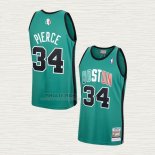 Maglia Paul Pierce NO 34 Boston Celtics Hardwood Classics Throwback 2007-08 Verde