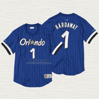 Maglia Penny Hardaway NO 1 Orlando Magic Manica Corta Blu