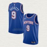 Maglia RJ Barrett NO 9 New York Knicks Statement 2019-20 Blu