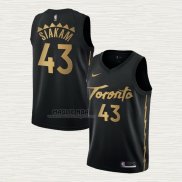 Maglia Pascal Siakam NO 43 Toronto Raptors Citta 2019-20 Nero