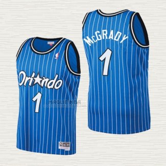 Maglia Tracy McGrady NO 1 Bambino Orlando Magic Mitchell & Ness 2003-04 Blu