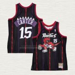 Maglia Vince Carter NO 15 Toronto Raptors Hardwood Classics Nero