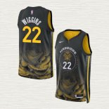Maglia Andrew Wiggins NO 22 Golden State Warriors Citta 2022-23 Nero
