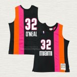 Maglia NO 32 Miami Floridians Hardwood Classics Throwback Nero Shaquille O'Neal