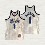 Maglia Tracy McGrady NO 1 Orlando Magic Mitchell & Ness 2000-01 Bianco