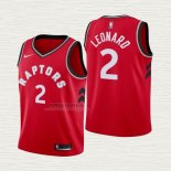 Maglia Kawhi Leonard NO 2 Bambino Toronto Raptors Icon 2018 Rosso