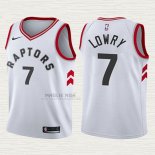 Maglia Kyle Lowry NO 7 Bambino Toronto Raptors Association 2017-18 Bianco