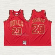 Maglia Michael Jordan NO 23 Chicago Bulls Throwback Chinese New Year 2020 Rosso