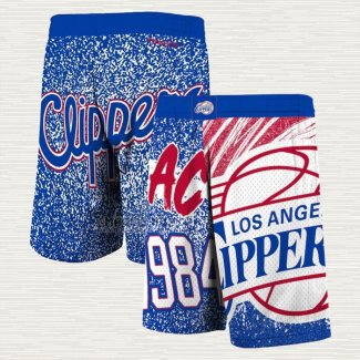 Pantaloncini Los Angeles Clippers Mitchell & Ness 1984 Blu