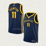 Maglia Klay Thompson NO 11 Golden State Warriors Statement 2022-23 Nero