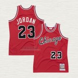 Maglia Michael Jordan NO 23 Chicago Bulls Mitchell & Ness 1984-1985 Rosso