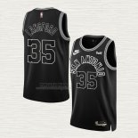 Maglia Romeo Langford NO 35 San Antonio Spurs Classic 2022-23 Nero
