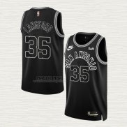 Maglia Romeo Langford NO 35 San Antonio Spurs Classic 2022-23 Nero