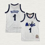 Maglia Tracy McGrady NO 1 Bambino Orlando Magic Mitchell & Ness 2003-04 Bianco