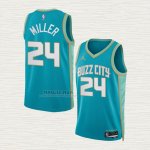 Maglia Brandon Miller NO 24 Charlotte Hornets Citta 2023-24 Verde