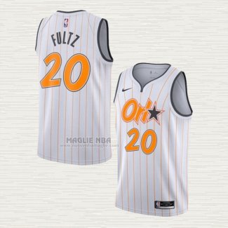 Maglia Markelle Fultz NO 20 Orlando Magic Citta 2020-21 Bianco