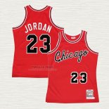 Maglia Michael Jordan NO 23 Chicago Bulls Mitchell & Ness 1984-85 Rosso