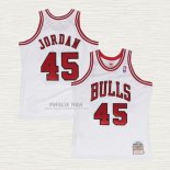 Maglia Michael Jordan NO 45 Chicago Bulls Mitchell & Ness 1994-95 Bianco