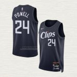 Maglia Norman Powell NO 24 Los Angeles Clippers Citta 2023-24 Blu