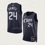 Maglia Norman Powell NO 24 Los Angeles Clippers Citta 2023-24 Blu