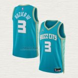 Maglia Terry Rozier III NO 3 Charlotte Hornets Citta 2023-24 Verde