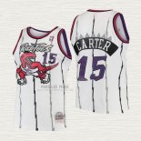 Maglia Vince Carter NO 15 Bambino Toronto Raptors Mitchell & Ness 1998-99 Bianco