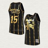 Maglia Vince Carter NO 15 Toronto Raptors Mitchell & Ness 1998-99 Nero2