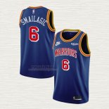 Maglia Alen Smailagic NO 6 Golden State Warriors 75th Anniversary Blu