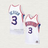 Maglia Allen Iverson NO 3 Bambino Philadelphia 76ers Mitchell & Ness 1996-97 Bianco