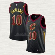 Maglia Darius Garland NO 10 Cleveland Cavaliers Statement Nero