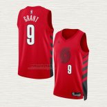 Maglia Jerami Grant NO 9 Portland Trail Blazers Statement 2022-23 Rosso