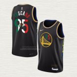 Maglia Juan Toscano-Anderson NO 95 Golden State Warriors Slam Dunk Special Mexico Edition 2022 Nero