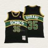 Maglia Kevin Durant NO 35 Seattle SuperSonics Mitchell & Ness 2007-08 Nero