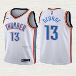 Maglia Paul George NO 13 Bambino Oklahoma City Thunder Association 2017-18 Bianco