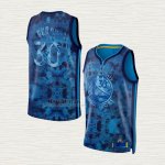 Maglia Stephen Curry NO 30 Golden State Warriors Select Series 2023 Blu