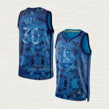 Maglia Stephen Curry NO 30 Golden State Warriors Select Series 2023 Blu