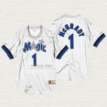 Maglia Tracy McGrady NO 1 Orlando Magic Manica Corta Bianco